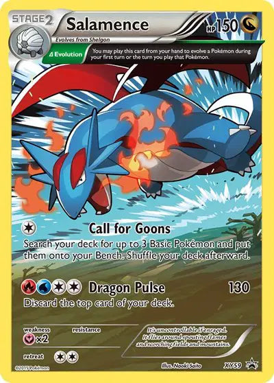 Salamence Pokemon Promo XY59 XY Promos