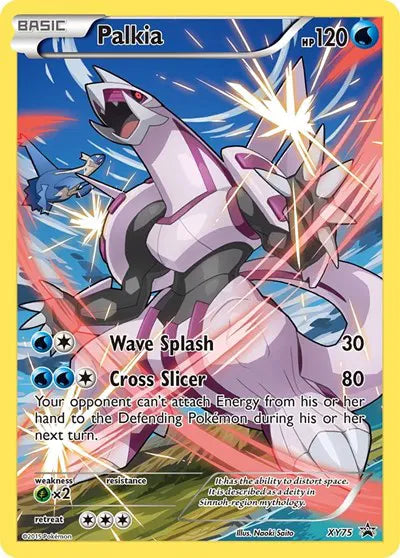 Palkia (Full Art Promo) Pokemon Promo XY75 XY Promos
