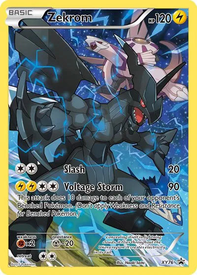 Zekrom (Full Art Promo) Pokemon Promo XY76 XY Promos