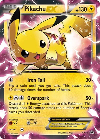 Pikachu EX XY Promos Promo XY84