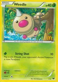 Weedle McDonald's Promos 2014 Promo 1
