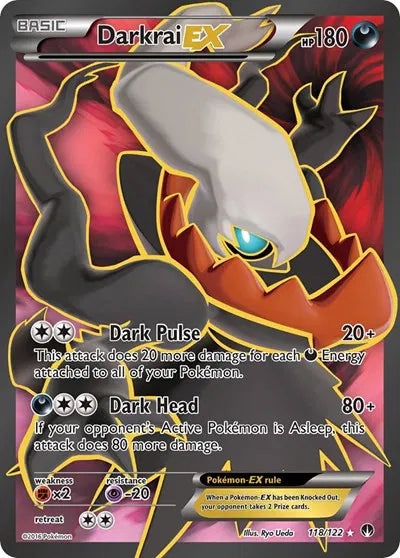 Darkrai EX (Full Art) Ultra Rare 118 BREAKpoint