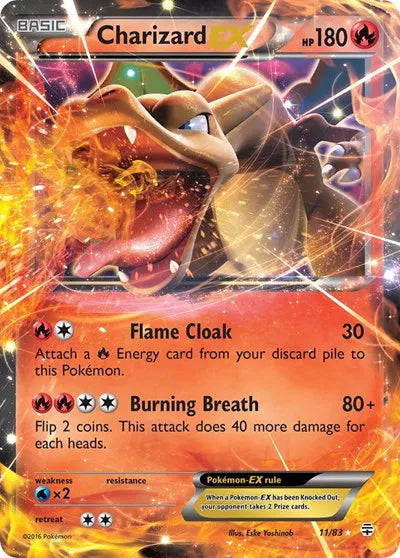 Charizard EX Generations Ultra Rare 11