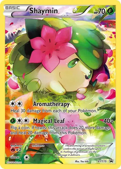 Shaymin Pokemon Promo XY115 XY Promos