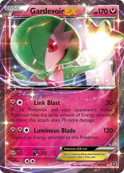 Gardevoir EX - XY - Steam Siege (STS)