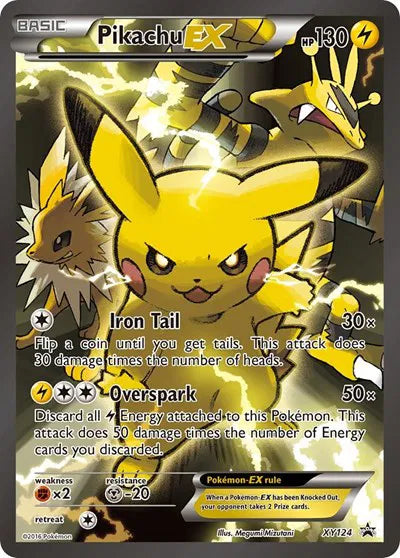 Pikachu EX XY Promos Promo XY124