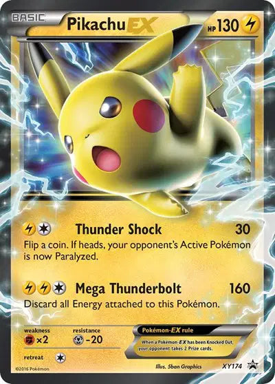 Pikachu EX Pokemon Promo XY174 XY Promos