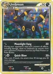 Umbreon (Cracked Ice Holo) Deck Exclusives Holo Rare 010/090