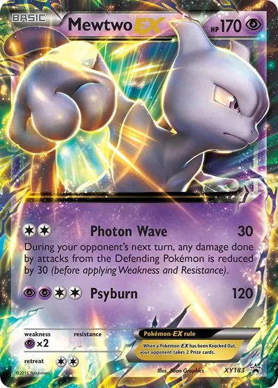 Mewtwo EX XY Promos Promo XY183