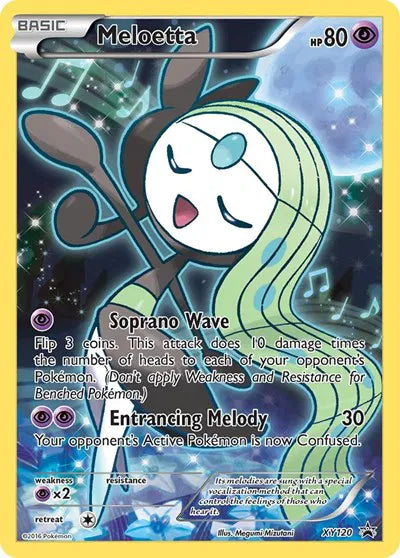 Meloetta XY Promos Promo XY120