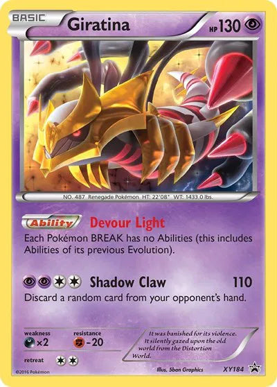 Giratina XY Promos Promo XY184