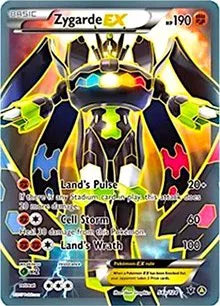 Zygarde EX Pokemon Promo 54a/124 Alternate Art Promos