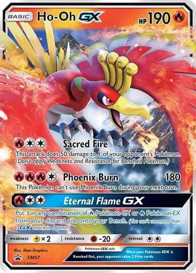 Ho-oh Sun & Moon Promo Promo SM57