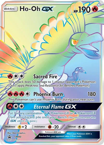 Ho-oh Sun & Moon Promo Promo SM80