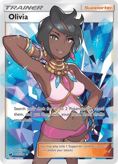 Olivia (Full Art) Crimson Invasion Ultra Rare 111/111