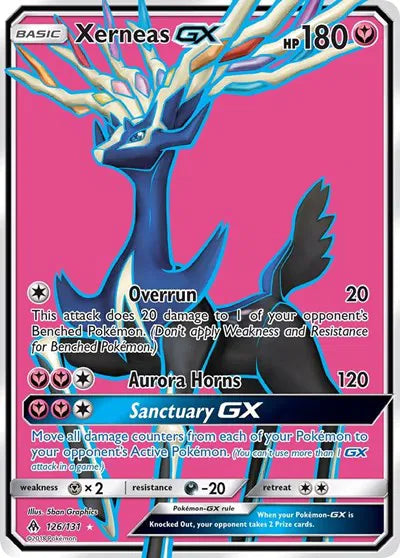 Xerneas GX (Full Art) Forbidden Light Ultra Rare 126