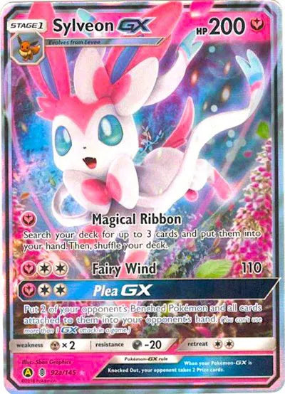 Sylveon GX Alternate Art Promos Promo 92a/145
