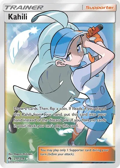 Kahili (Full Art) Lost Thunder Ultra Rare 210