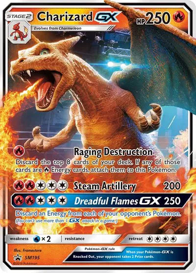 Charizard GX Pokemon • Promo SM195 Sun & Moon Promo