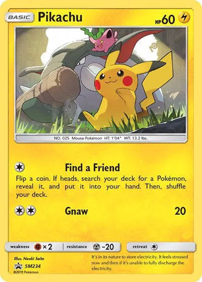 Pikachu Sun & Moon Promo Promo SM234