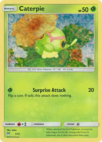 Caterpie McDonald's Promos 2019 Promo 1/12