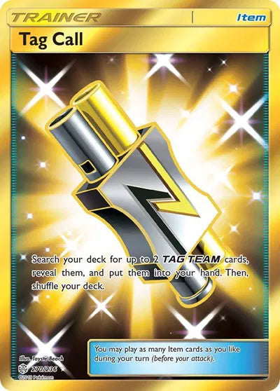 Tag Call (Secret) Cosmic Eclipse Secret Rare 270/236