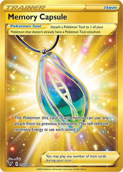 Memory Capsule (Secret) Vivid Voltage Secret Rare 202/185