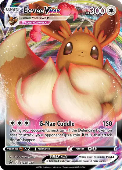 Eevee VMAX Pokemon Promo SWSH087 Sword & Shield Promo