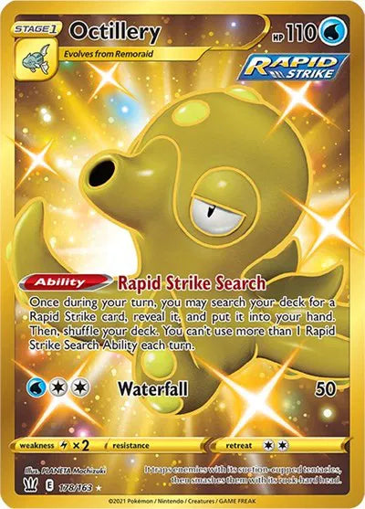 Octillery (Secret) Battle Styles Secret Rare 178/163