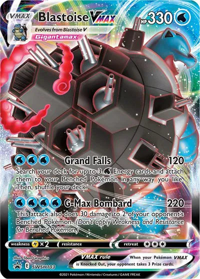 Blastoise VMAX SWSH103 Sword & Shield Promo