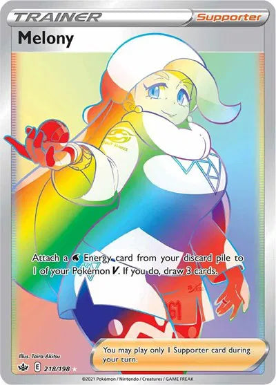Melony (Secret) Chilling Reign Secret Rare 218/198