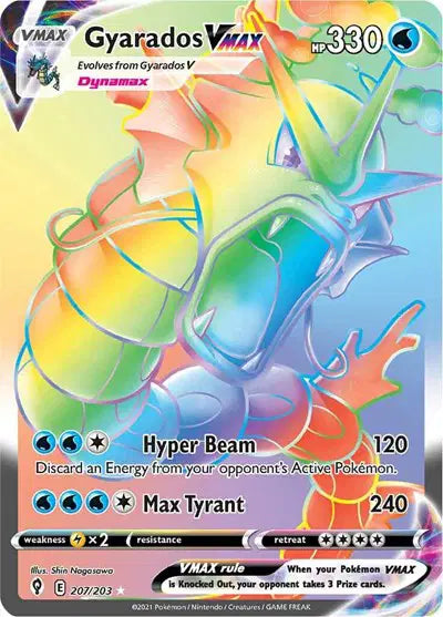 Gyarados VMAX 207/203 Evolving Skies