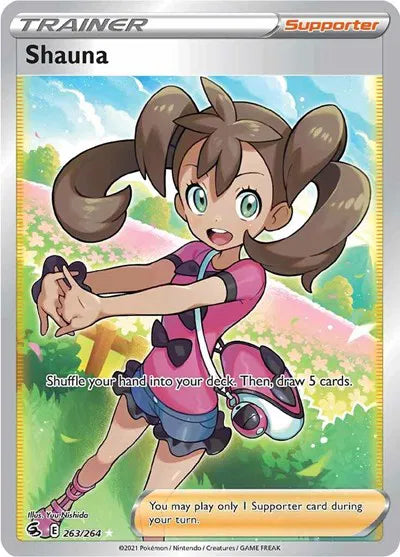 Shauna (Full Art) Ultra Rare 263/264 Fusion Strike - Near mint-mint (NM-MT)