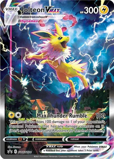 Jolteon VMAX - SWSH184 Pokemon Promo SWSH184 Sword & Shield Promo