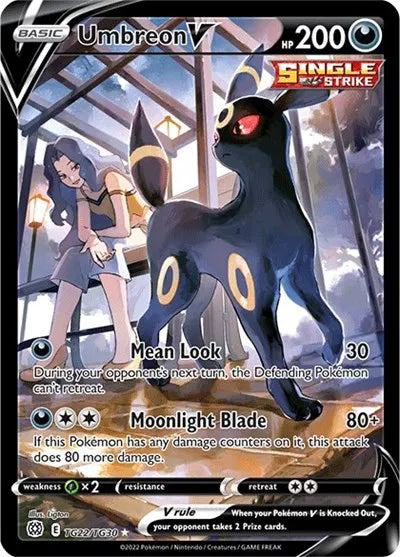 Umbreon V Brilliant Stars Trainer Gallery Ultra Rare TG22/TG30