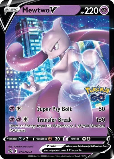 Mewtwo V Sword & Shield Promo Promo SWSH223