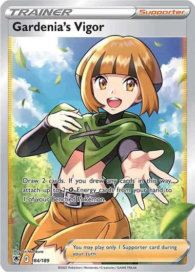 Gardenia's Vigor (Full Art) Ultra Rare 184/189 Astral Radiance