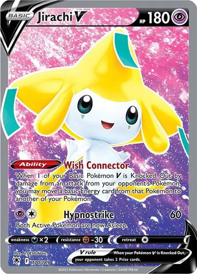 Jirachi V Ultra Rare 170/189 Astral Radiance