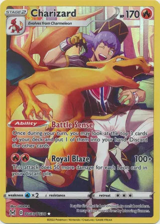 Charizard Ultra Rare TG03/TG30 Lost Origin Trainer Gallery