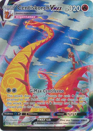 Centiskorch VMAX Lost Origin Trainer Gallery Ultra Rare TG15/TG30