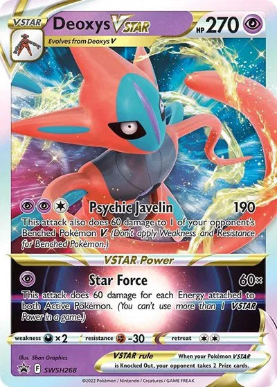 Deoxys VSTAR Sword & Shield Promo Promo SWSH268