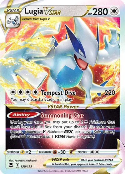 Lugia VSTAR Silver Tempest Ultra Rare 139/195