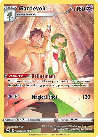 Gardevoir Silver Tempest Trainer Gallery Ultra Rare TG05/TG30