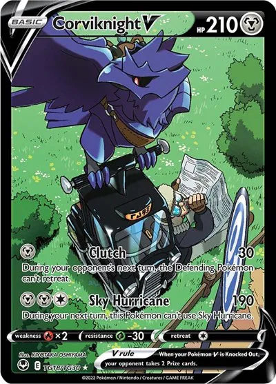 Corviknight V Silver Tempest Trainer Gallery Ultra Rare TG18/TG30