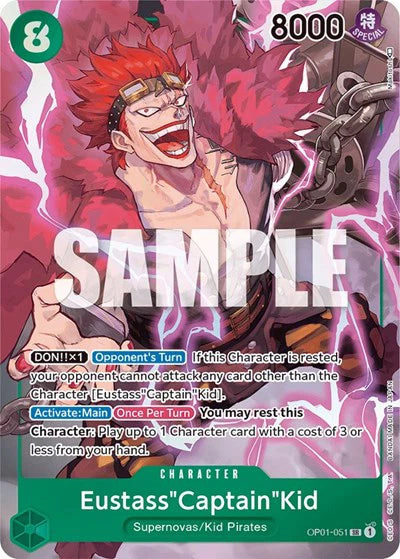 Eustass"Captain" Kid (Parallel) OP01-051 Romance Dawn