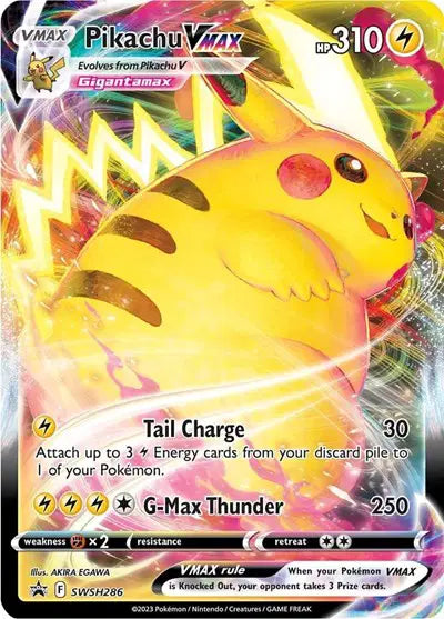Pikachu VMAX Pokemon Promo SWSH286 Sword & Shield Promo