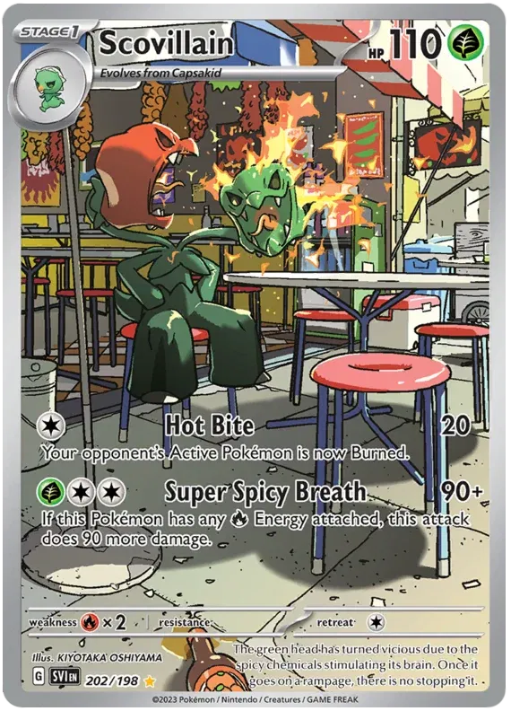 Scovillain - 202/198 - SV01: Scarlet & Violet Base Set (SVI)