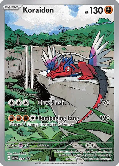 Koraidon Scarlet & Violet Promo Promo 014