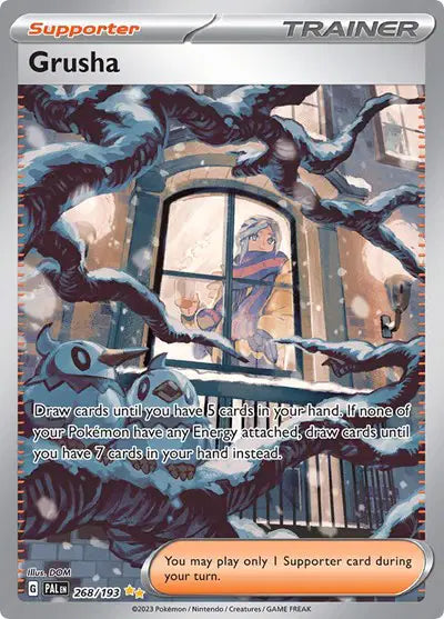 Grusha Pokemon Special Illustration Rare 268/193 Paldea Evolved