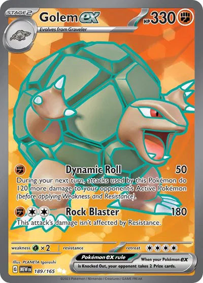 Golem ex SV: 151 Ultra Rare 189/165